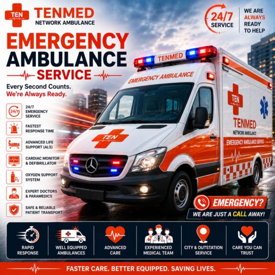 24/7 Emergency Ambulance Service in Ahmedabad